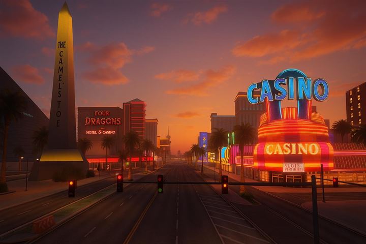 Las venturas - the sin city of the gta universe